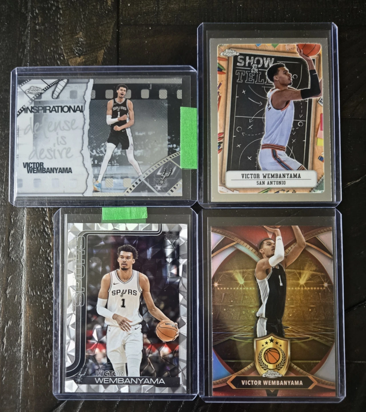 Victor Wembanyama Basketball Card Lot