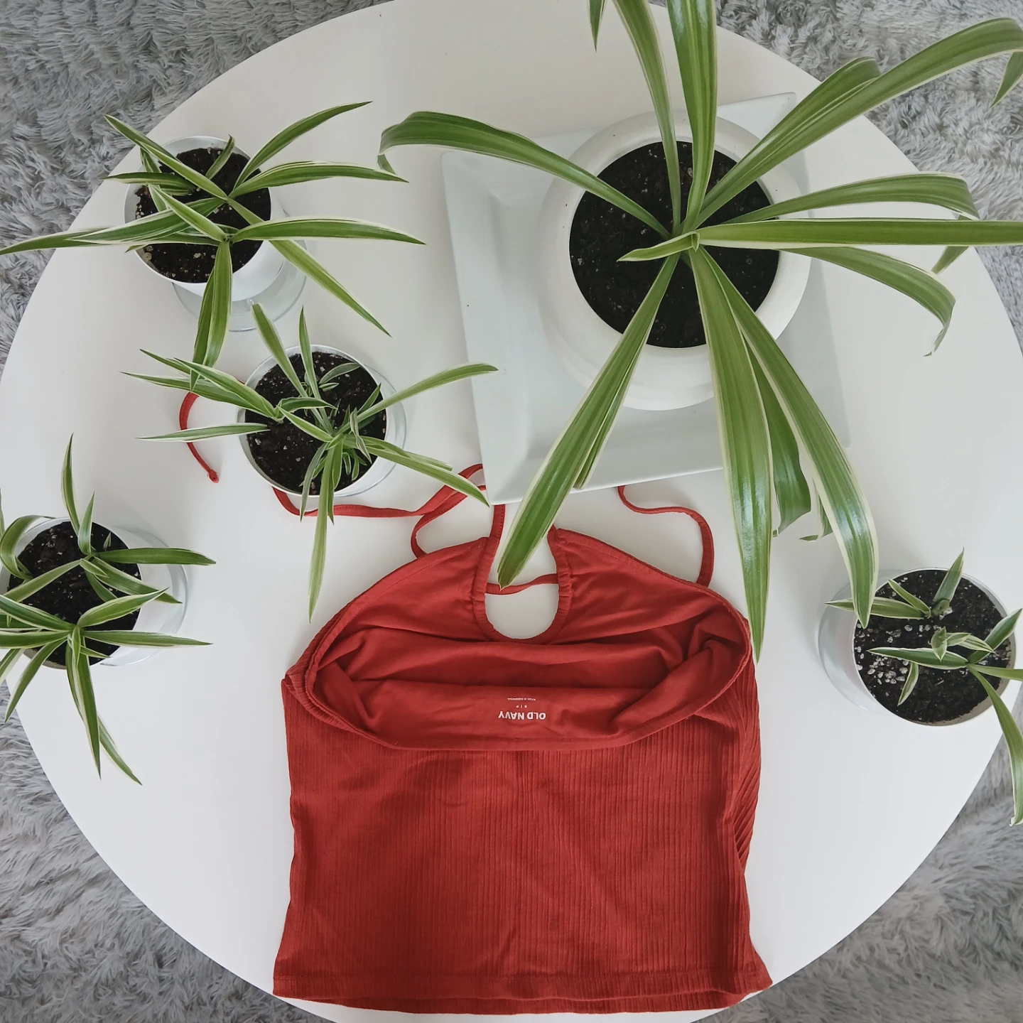 Old Navy Ribbed Halter Tank Top - Rust Colour - photo 2