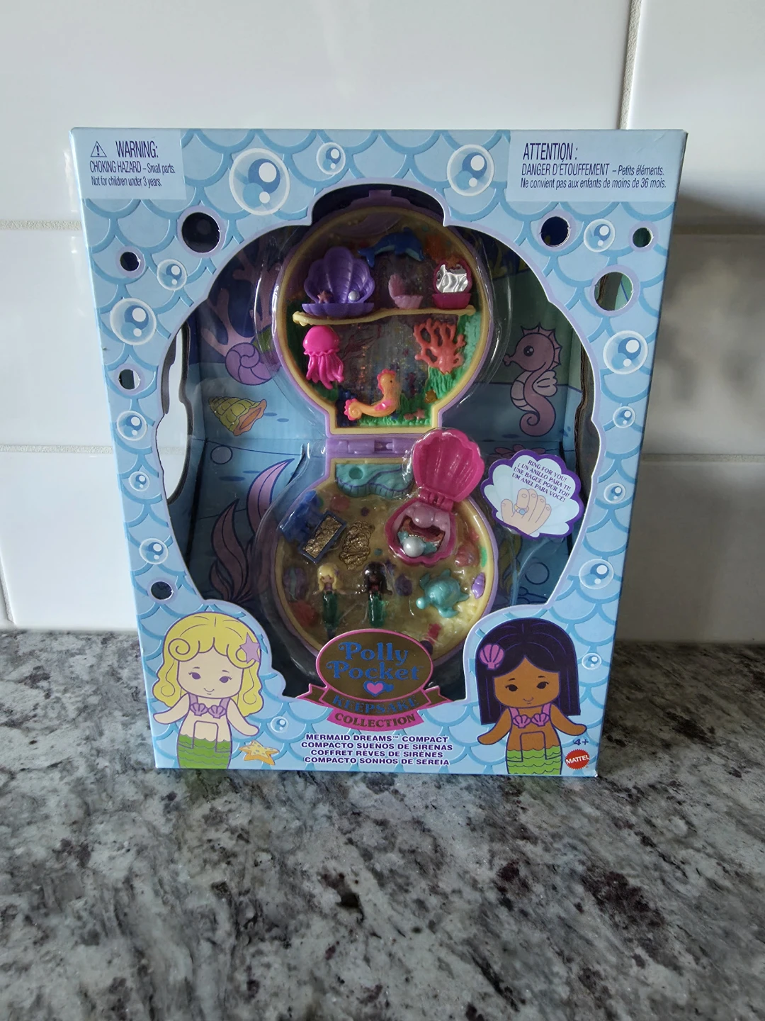 Polly Pocket Keepsake Collection - Mermaid Dreams