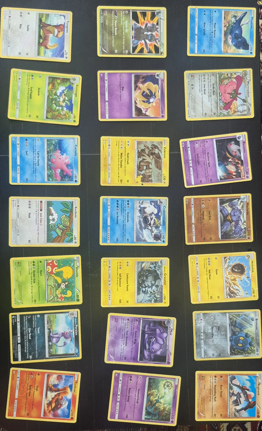 Assorted Pokémon Trading Cards