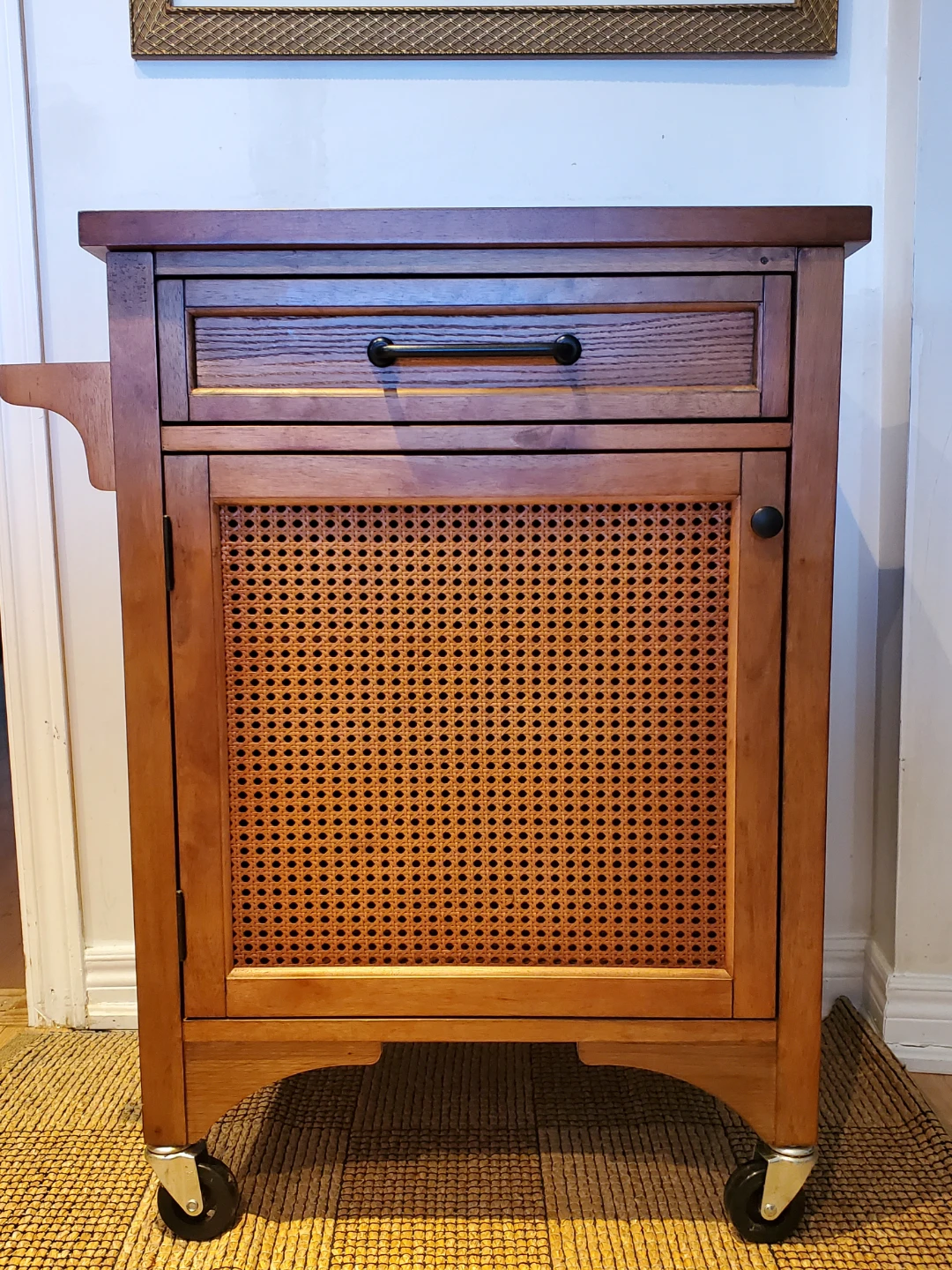 Bee & Willow Rolling Wooden Kitchen Cart