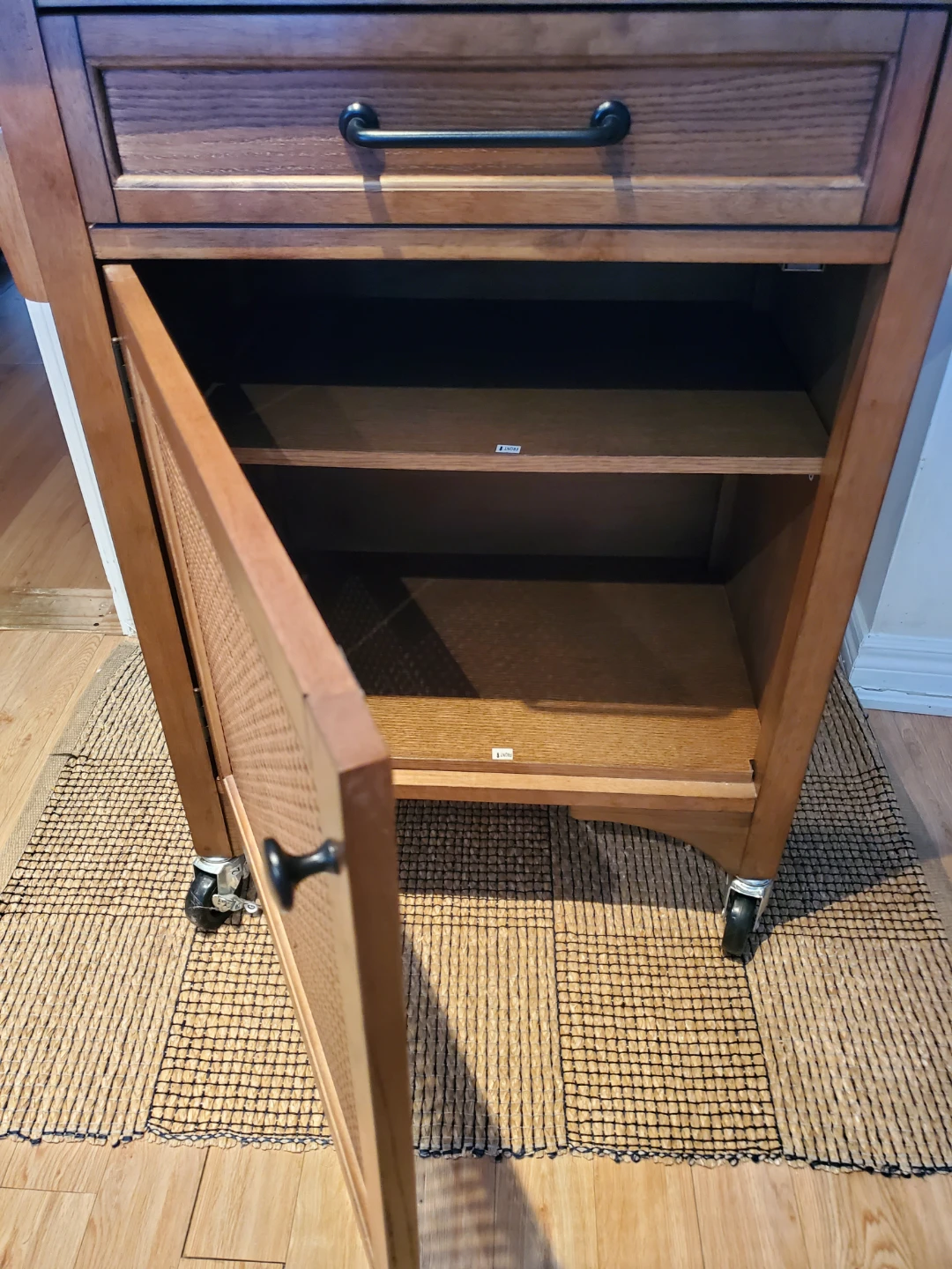 Bee & Willow Rolling Wooden Kitchen Cart - photo 5
