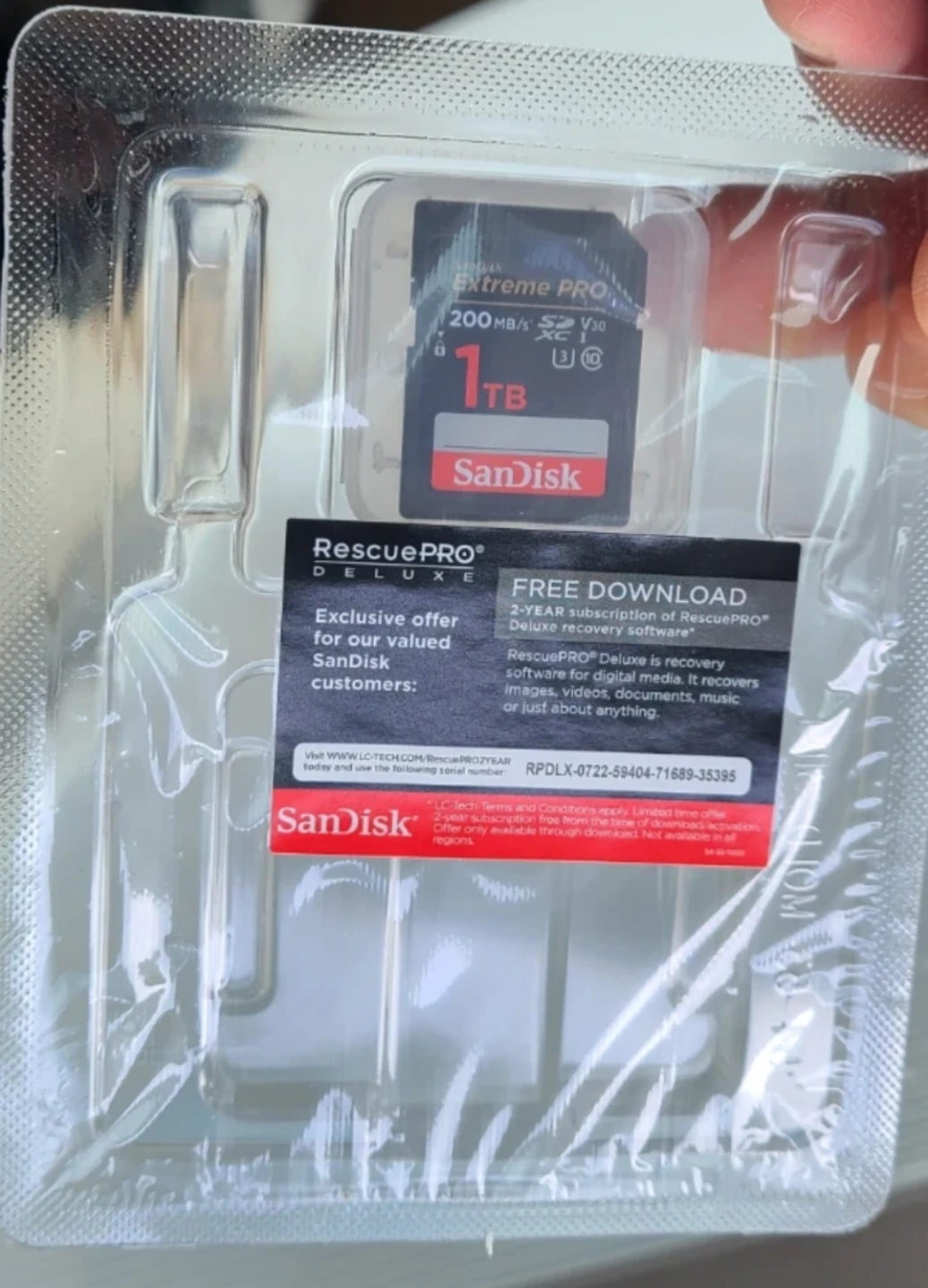 SanDisk 1TB Extreme PRO SDXC UHS-I Memory Card