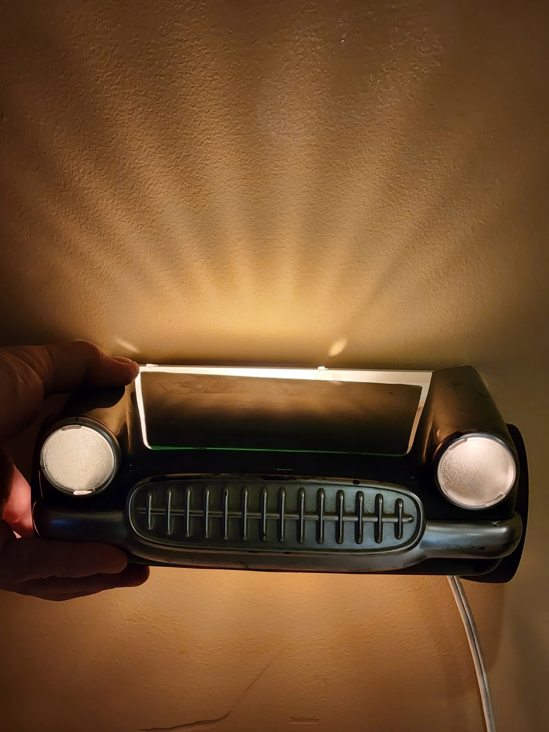 Vintage Car Wall Sconce Lamp - Green