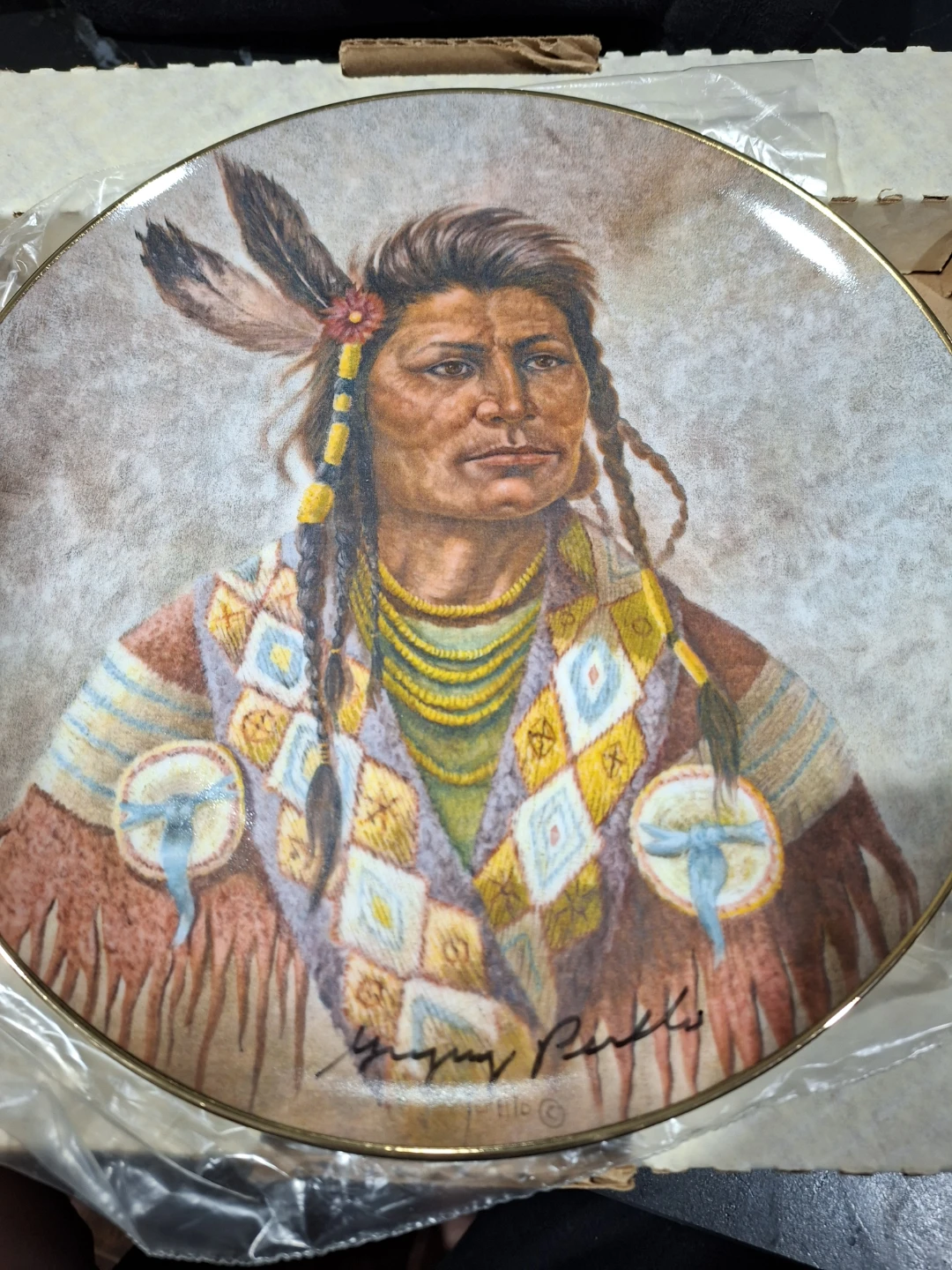 Chief Joseph Collector Plate - Limited Edition 7500