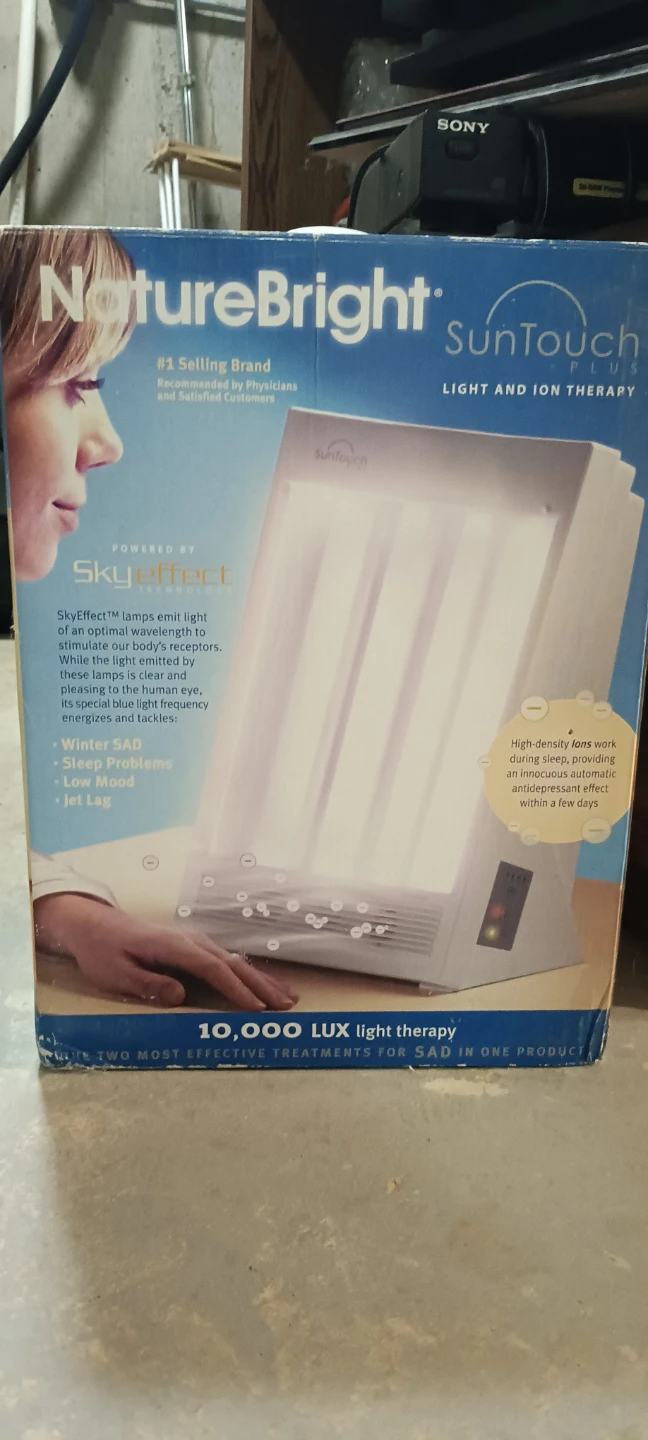 NatureBright SunTouch Plus Light and Ion Therapy - photo 2