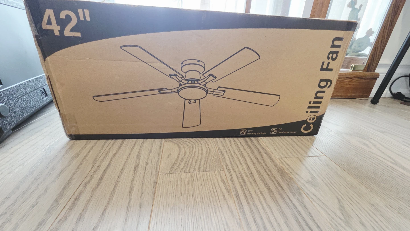 Fanbulous 42" Ceiling Fan with Light - photo 2