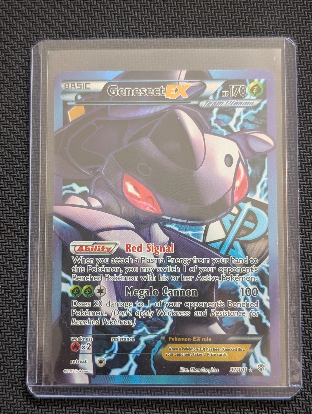 Genesect EX Team Plasma Full Art 97/101 - Pokemon - photo 3