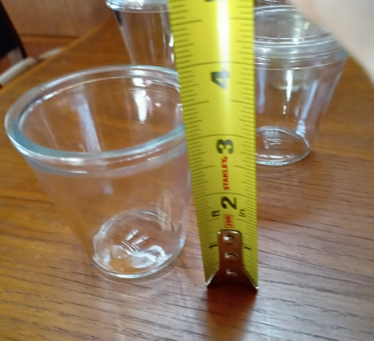 Set of 6 Small Glass Cups With Lids - photo 2