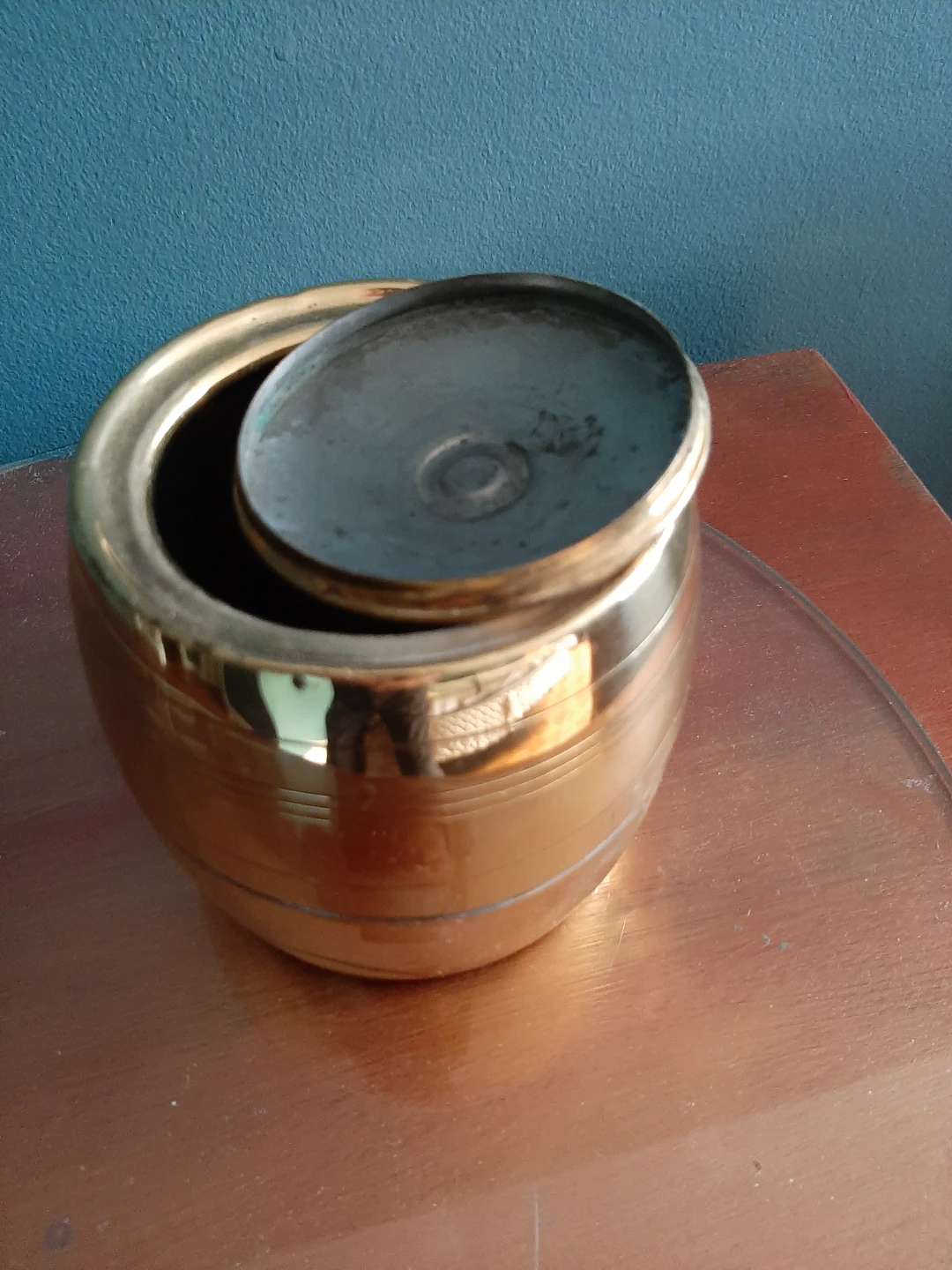 Brass Pot with Lid