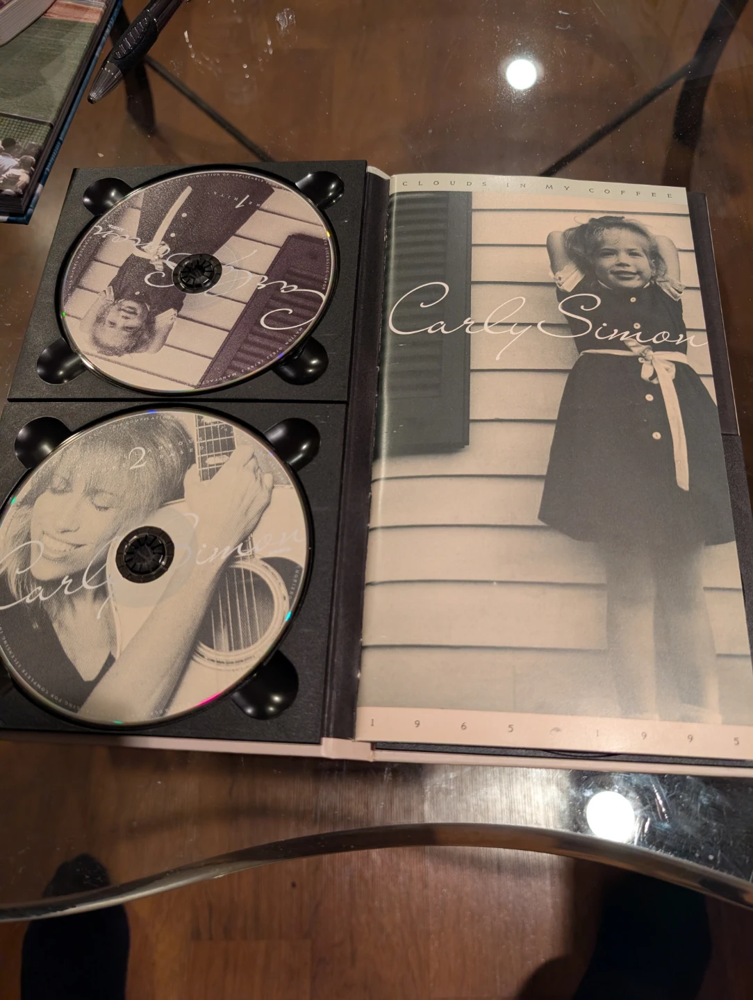 Carly Simon Clouds in My Coffee 1965-1995 CD Box Set - photo 2
