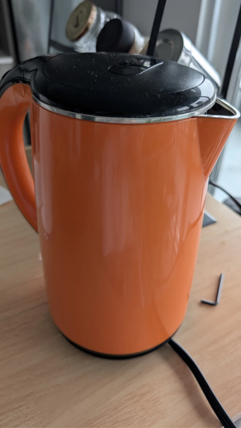 Orange Electric Kettle - 1.7L - photo 2