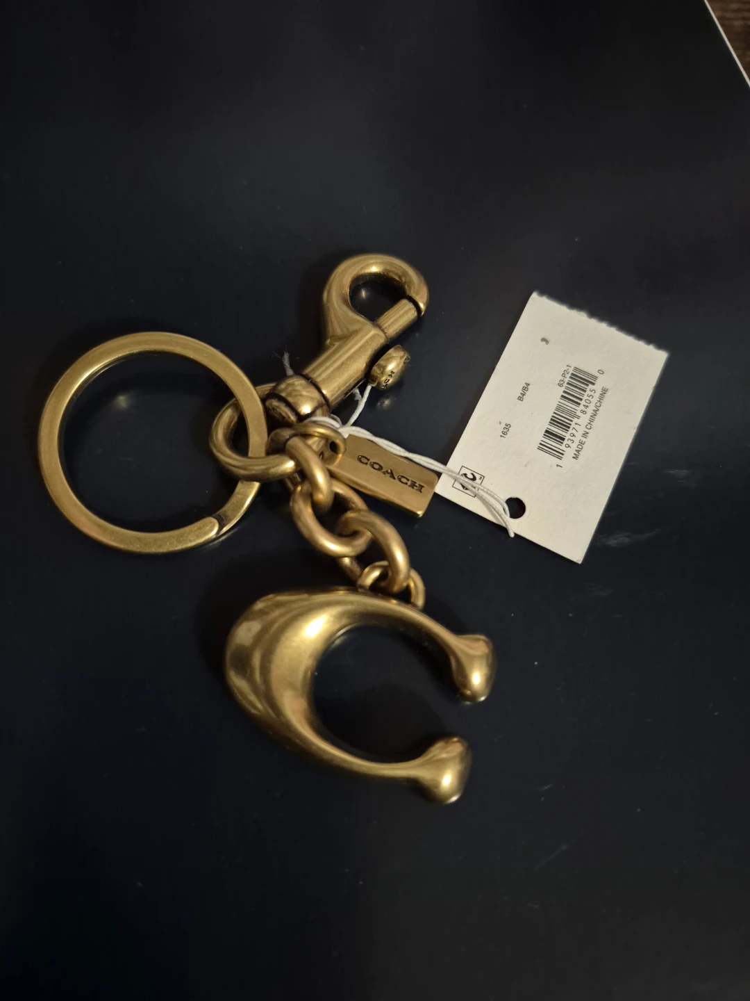 Coach Signature C Bag Charm/Keychain - photo 2
