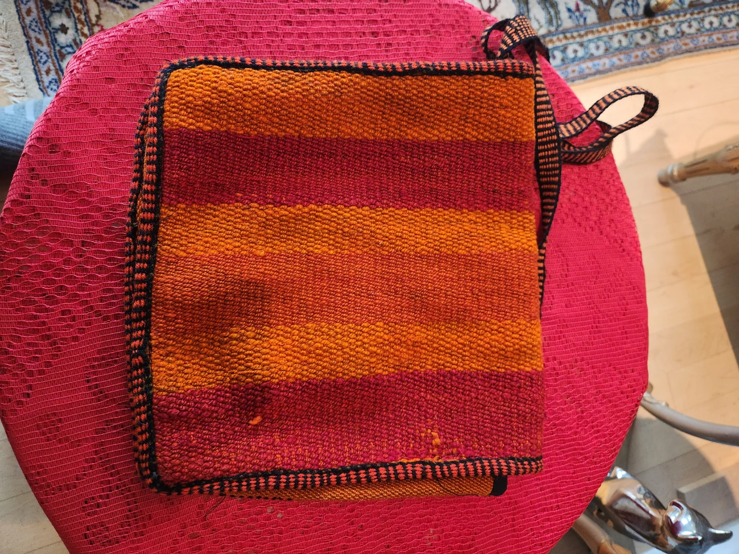 Handmade hippie style shoulder bag. - photo 2