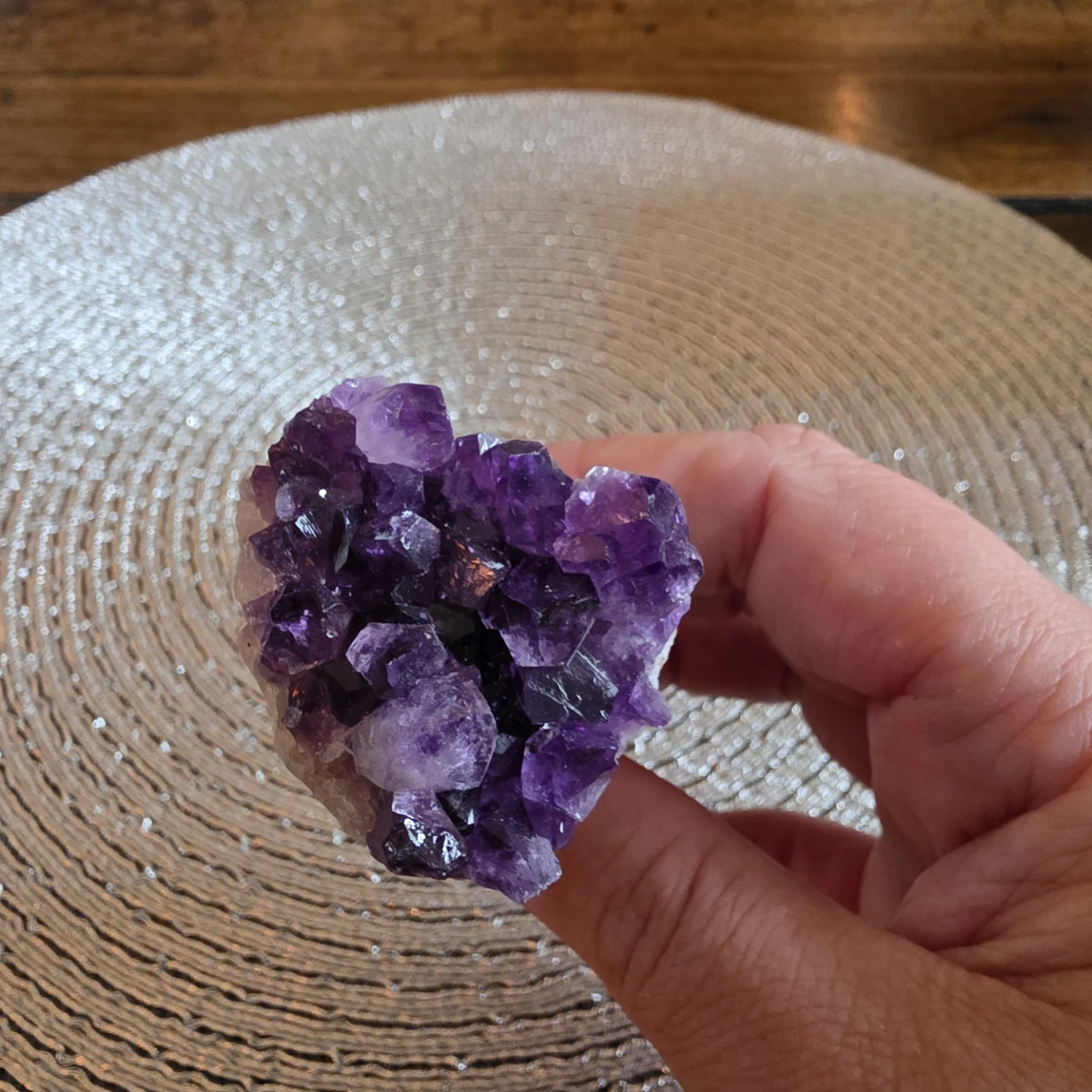 Amethyst Geode Wine Stopper NEW - photo 2