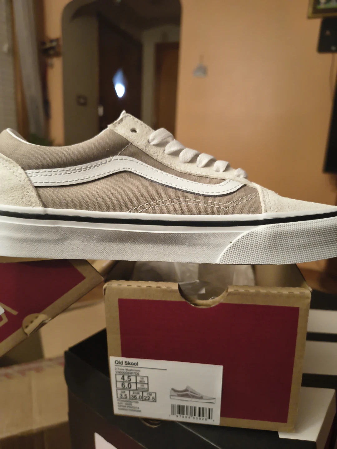 Vans Old Skool "Mushroom" Sneakers - Women's Size 6.0 - photo 2