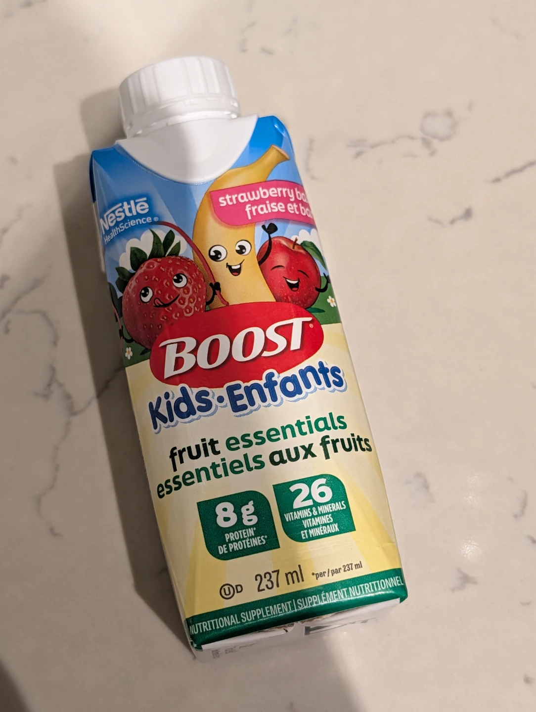 Boost Kids Fruit Essentials Drink Strawberry Banana 237 ml