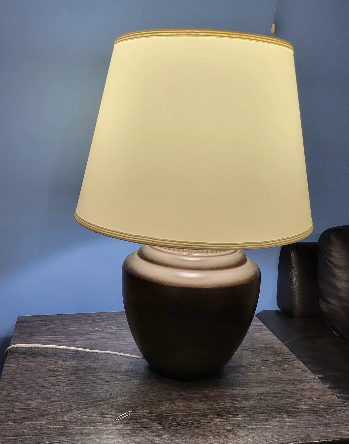Table Lamp ,Cream Shade - photo 2