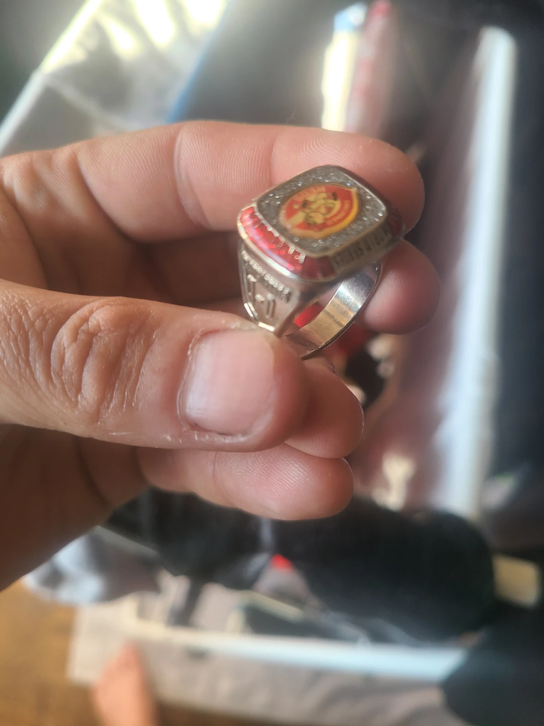 1990 Cincinnati Reds World Series Championship Ring - photo 2