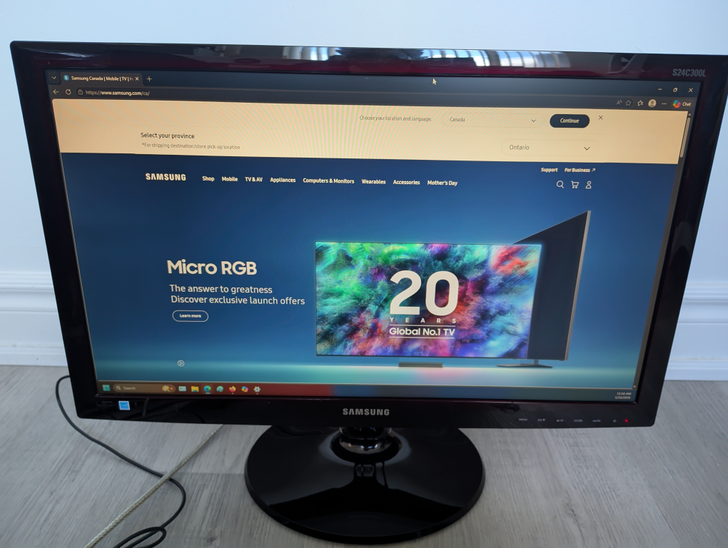 Samsung 24 Inch FullHD Monitor - photo 4