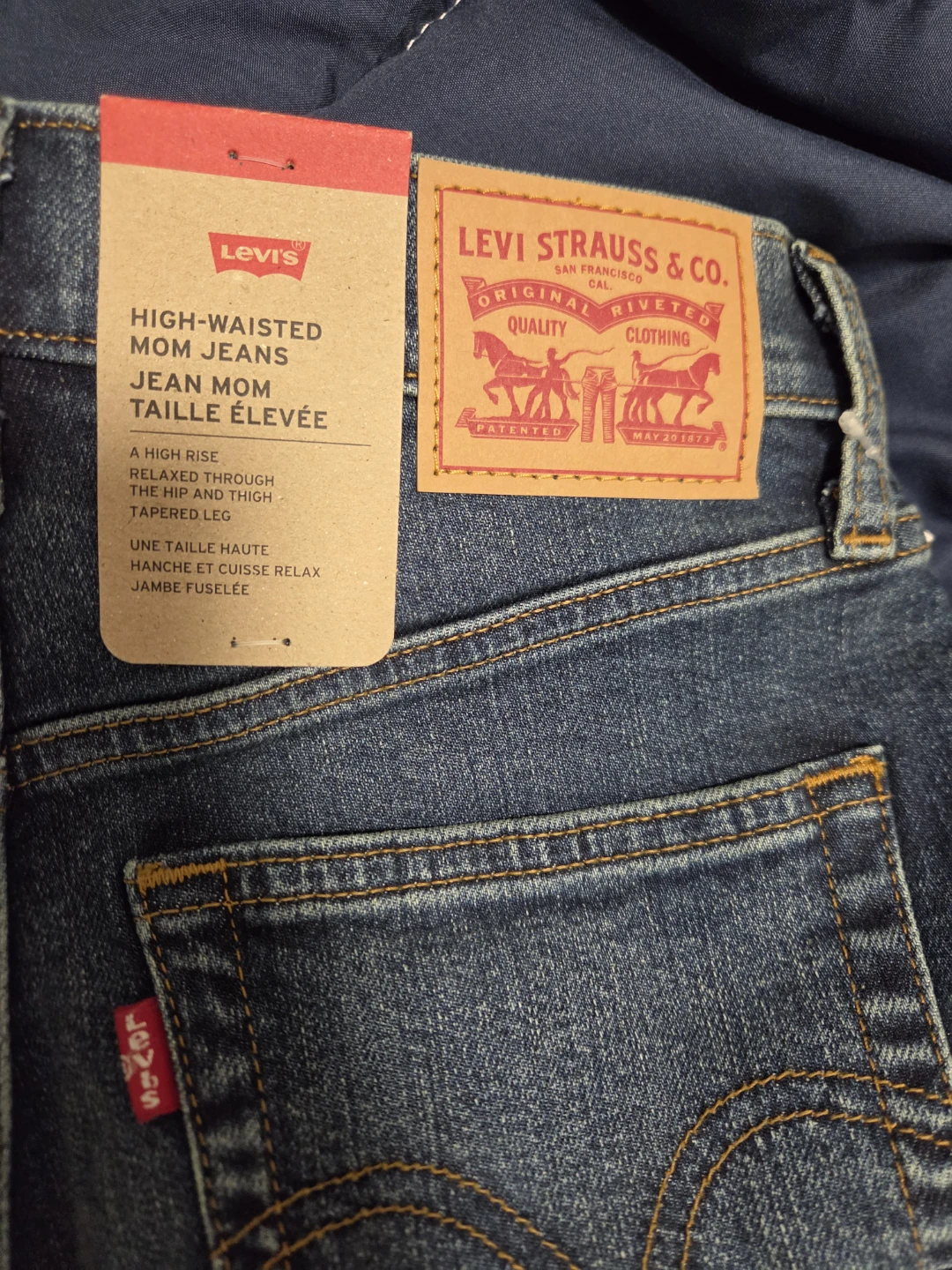 Levi's High-Waisted Mom Jeans - photo 4