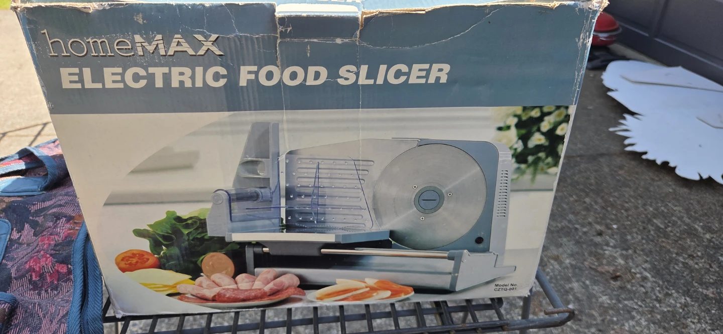 HomeMax Electric Food Slicer