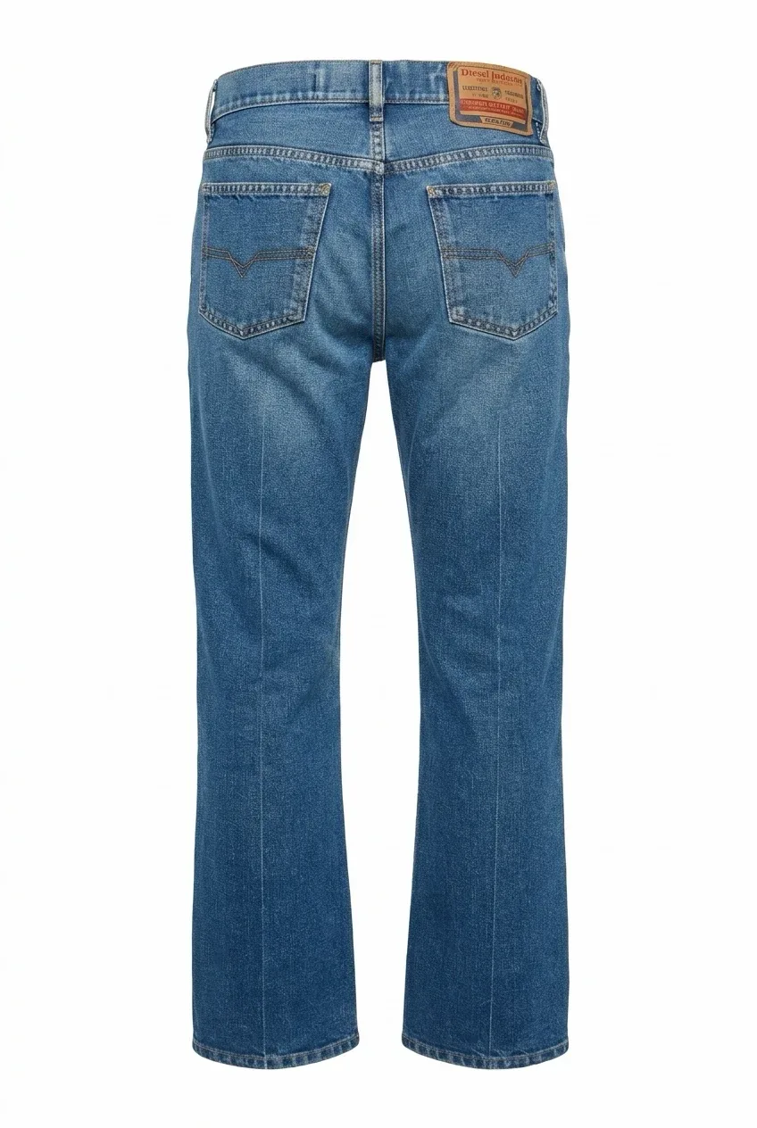 Diesel Industry Vintage Blue Bootcut Jeans Size 32
