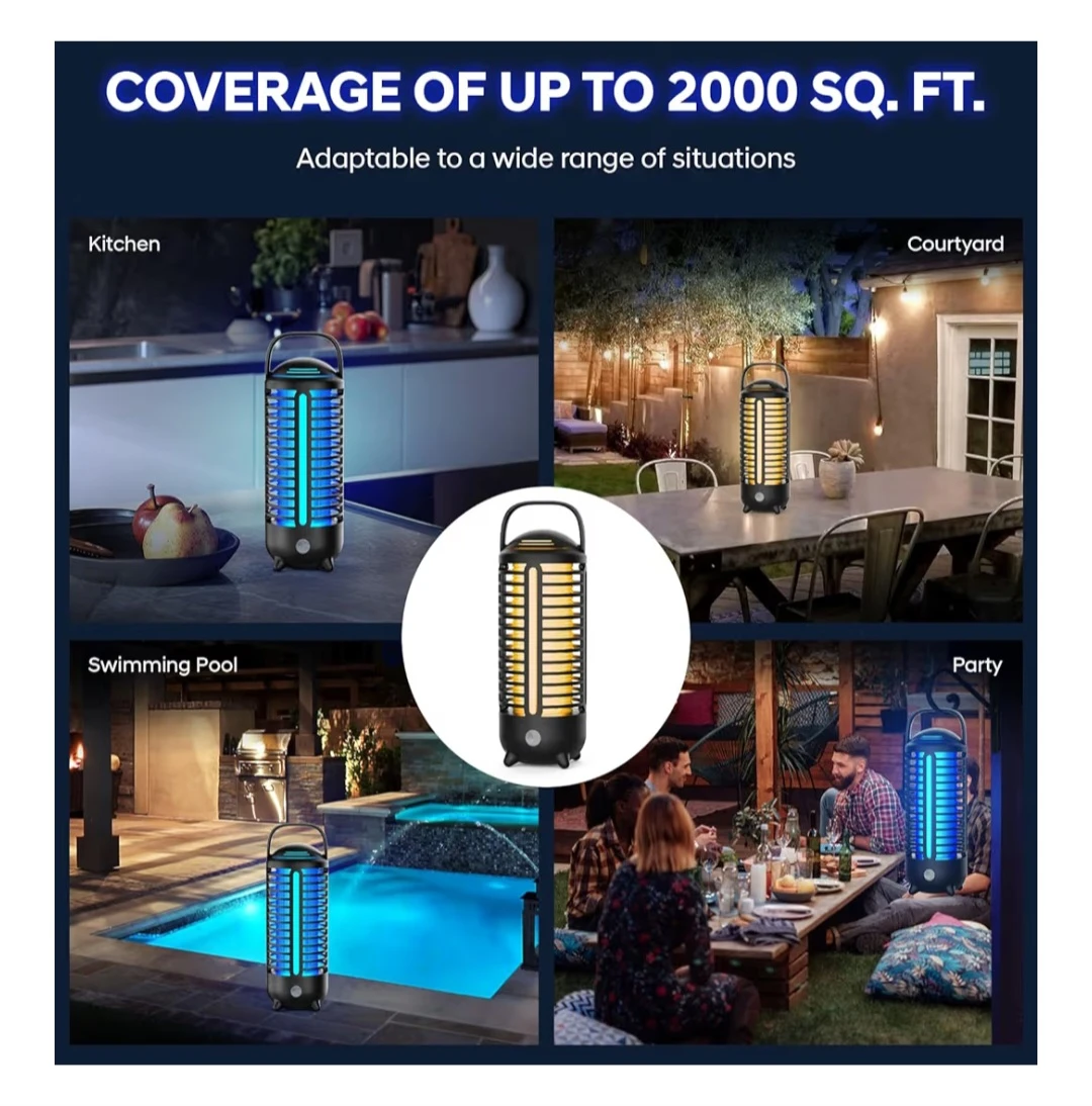 Black Bug Zapper Lamp - Brand New - photo 4