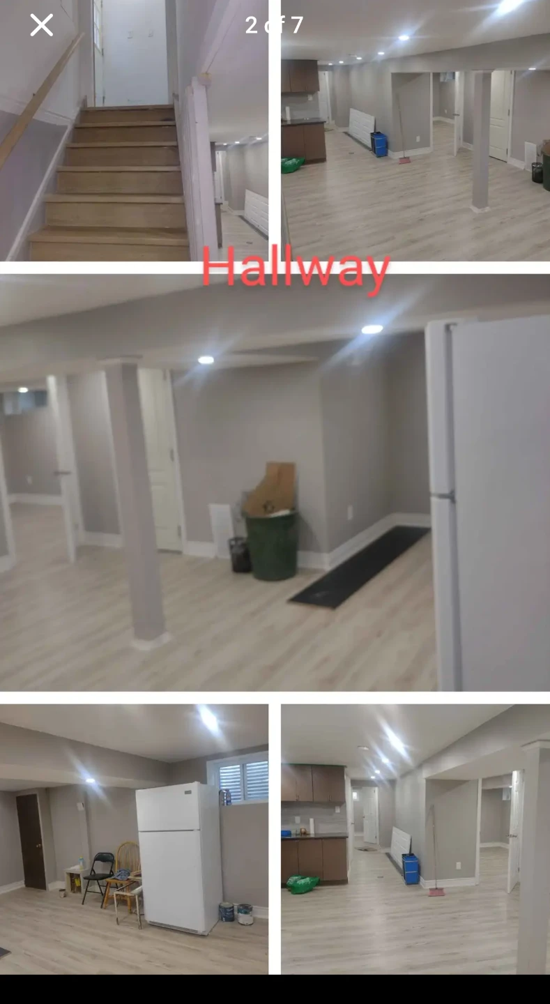 3 Bedroom, 1 bath new basement