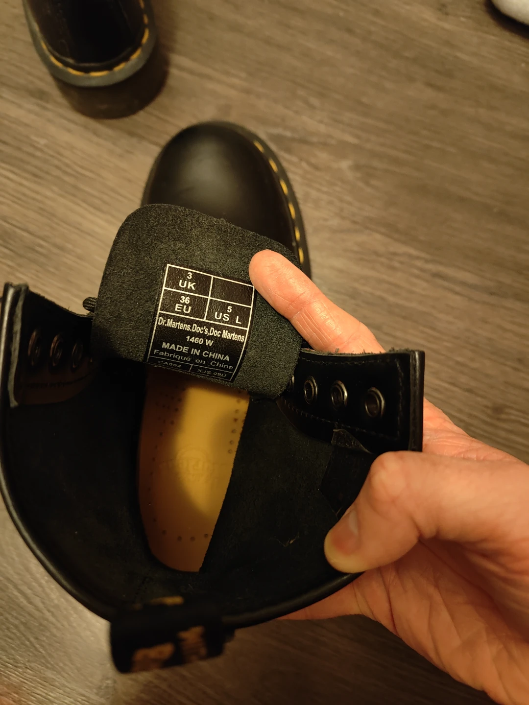 Dr. Martens Black Leather Boots - photo 5