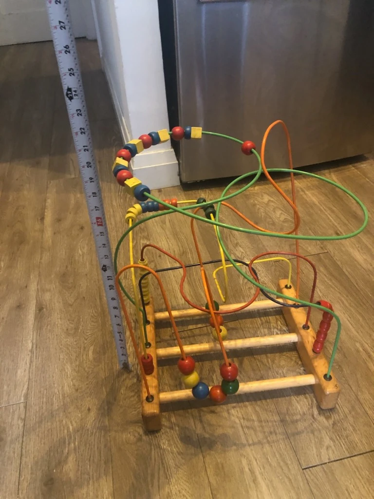 Wooden Bead Maze Toy - photo 3