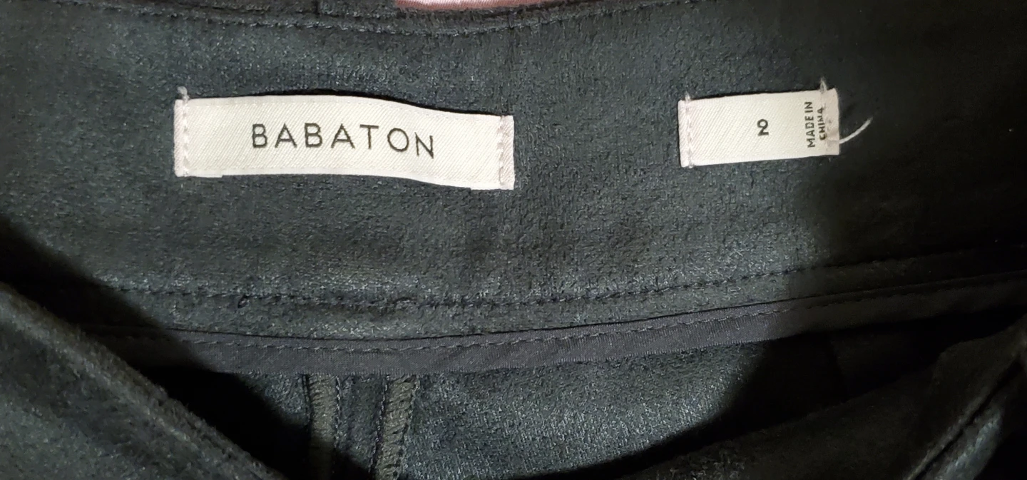 Babaton Women's Black Pants Size 2 - photo 3