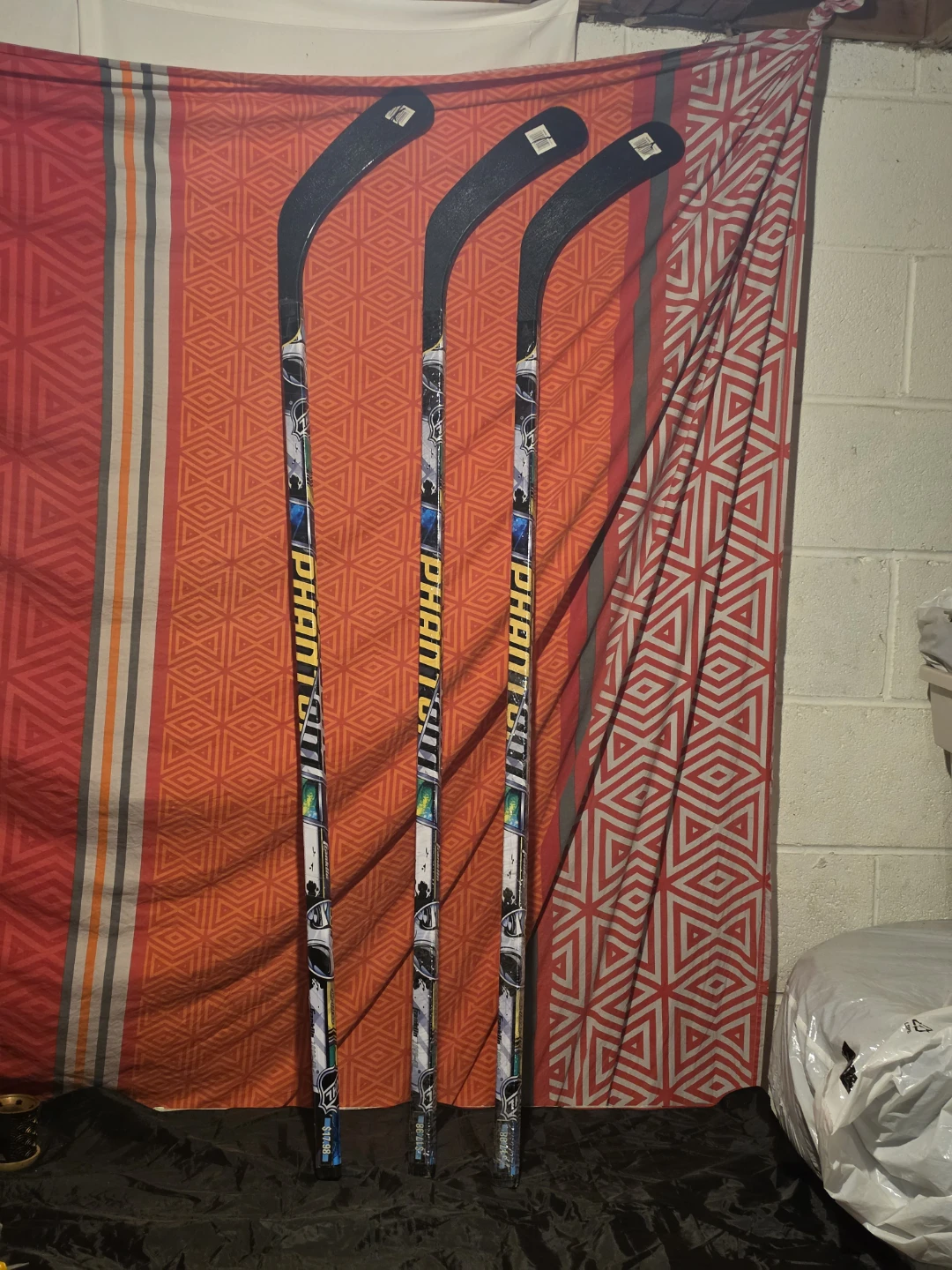 Phantom Hockey Sticks - Set of 3