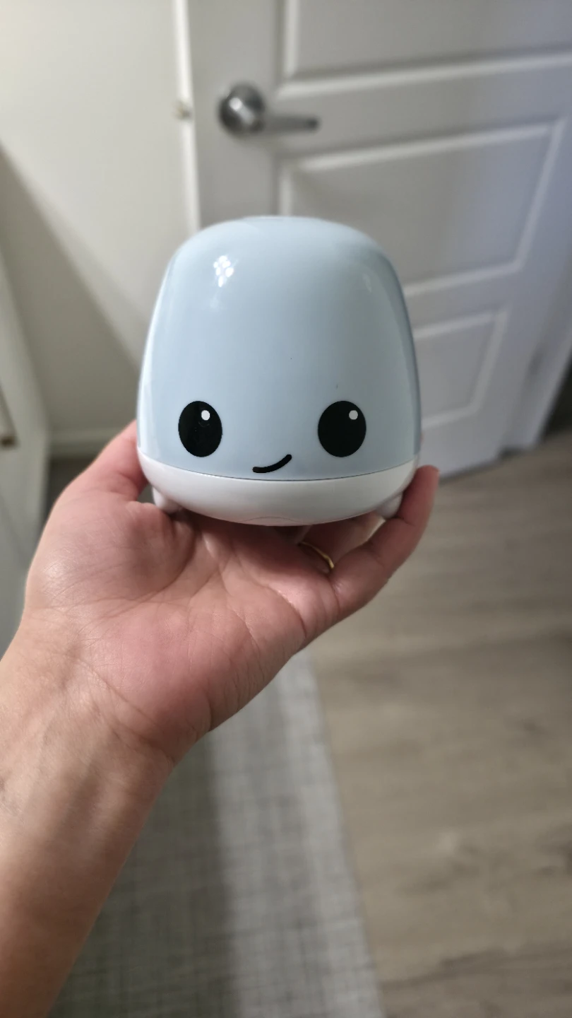Light Blue Whale Alarm Clock