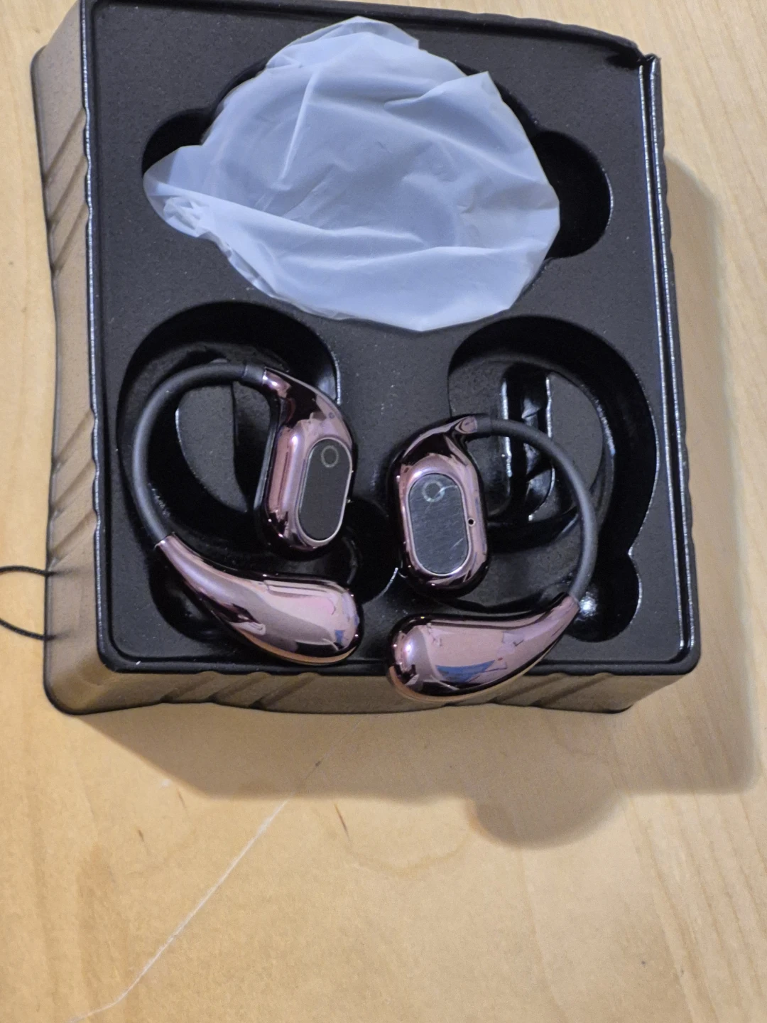 BNIB)AI Language Translator Airbuds Black