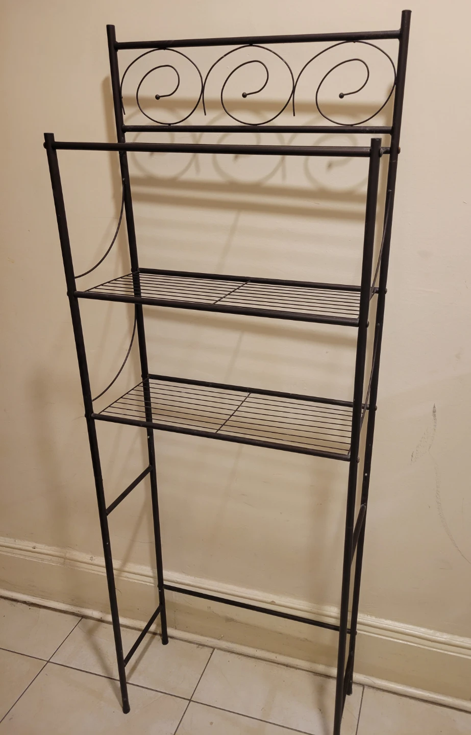Metal Shelf Unit for bathroom