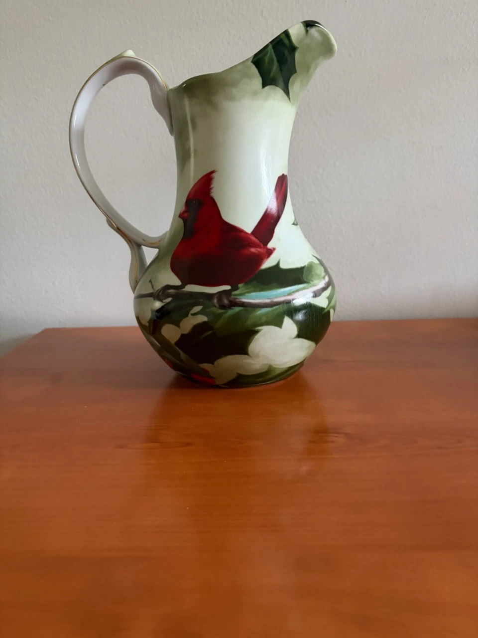 Hautman Brothers Cardinal in Holly Pitcher