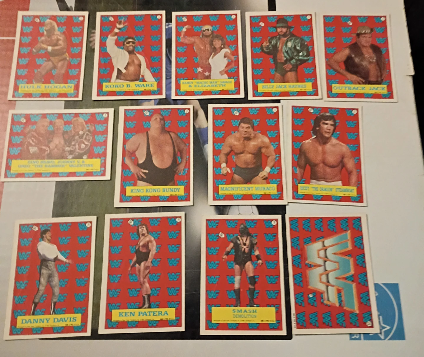 1987 WWF Cards complete set of 75 cards. Plus many extras. - photo 2