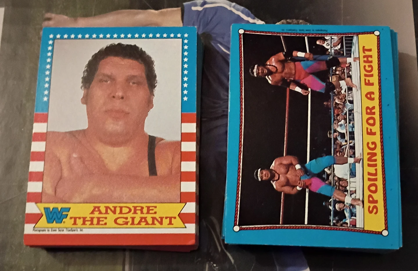 1987 WWF Cards complete set of 75 cards. Plus many extras. - photo 3