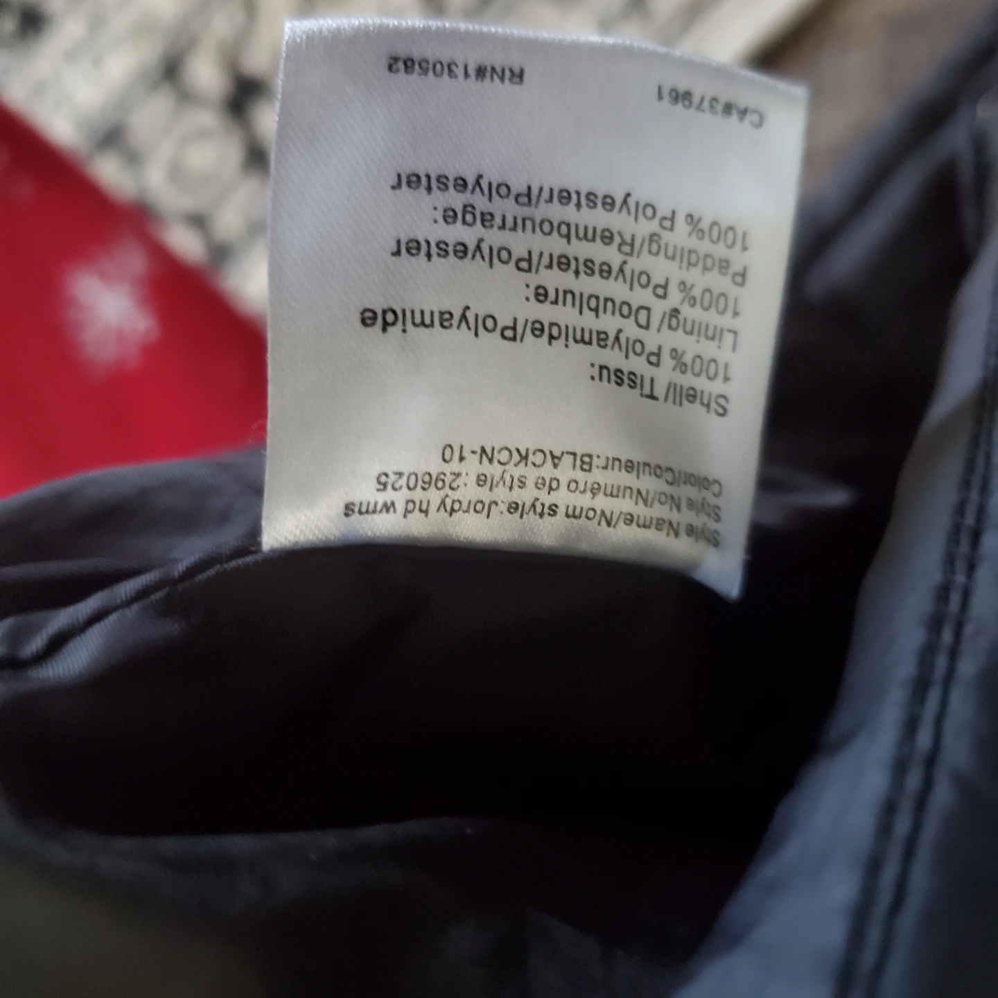McKinley Black Puffer Jacket - Women's Size L - photo 3