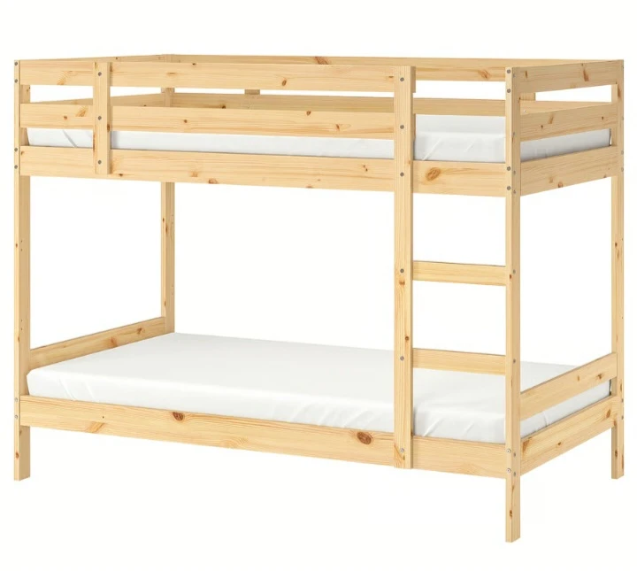 Brand new still packed box IKEA MYDAL Twin Bunk Bed Frame - Pine - photo 3