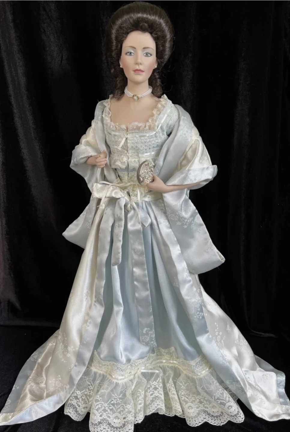 Franklin Mint Gibson Girl Boudoir Doll W/Box - photo 3