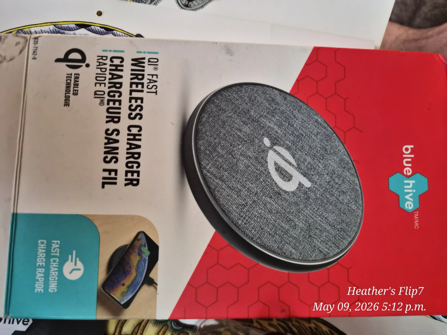 Blue Hive Qi Fast Wireless Charger 🥕🧡