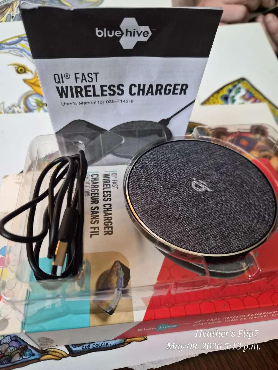 Blue Hive Qi Fast Wireless Charger 🥕🧡 - photo 2