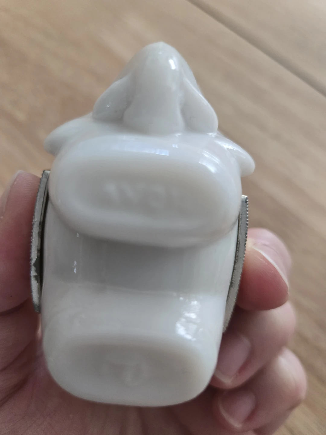 Avon White Elephant Perfume bottle with perfume inside - photo 3