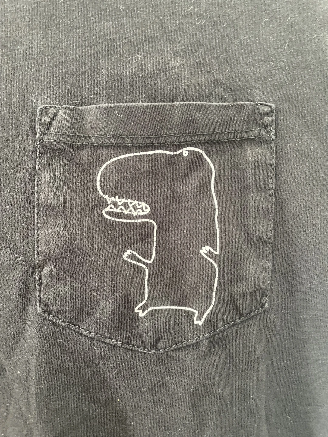 Twik Black Organic Cotton T-Shirt - photo 3