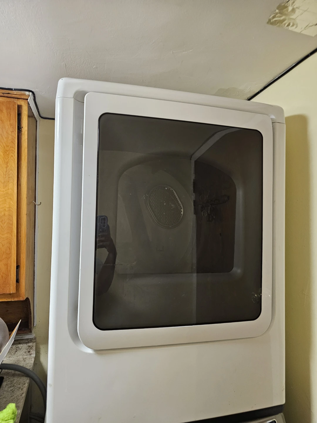 White Stackable Compact Clothes Dryer
