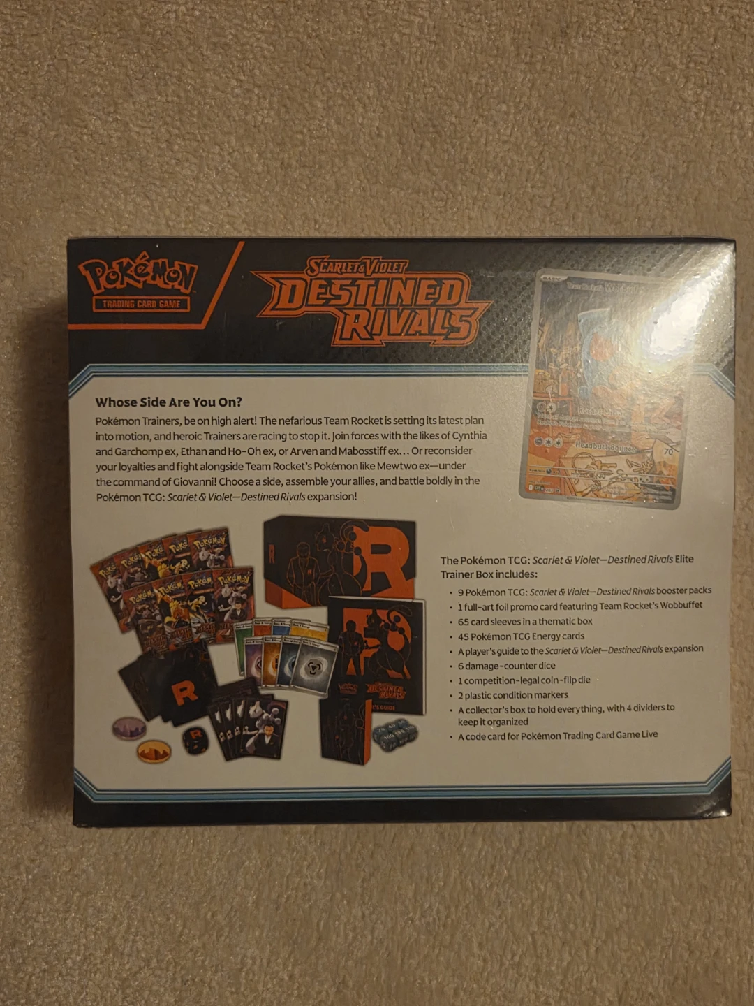Pokemon Destined Rivals Elite Trainer Box | DR ETB - photo 2