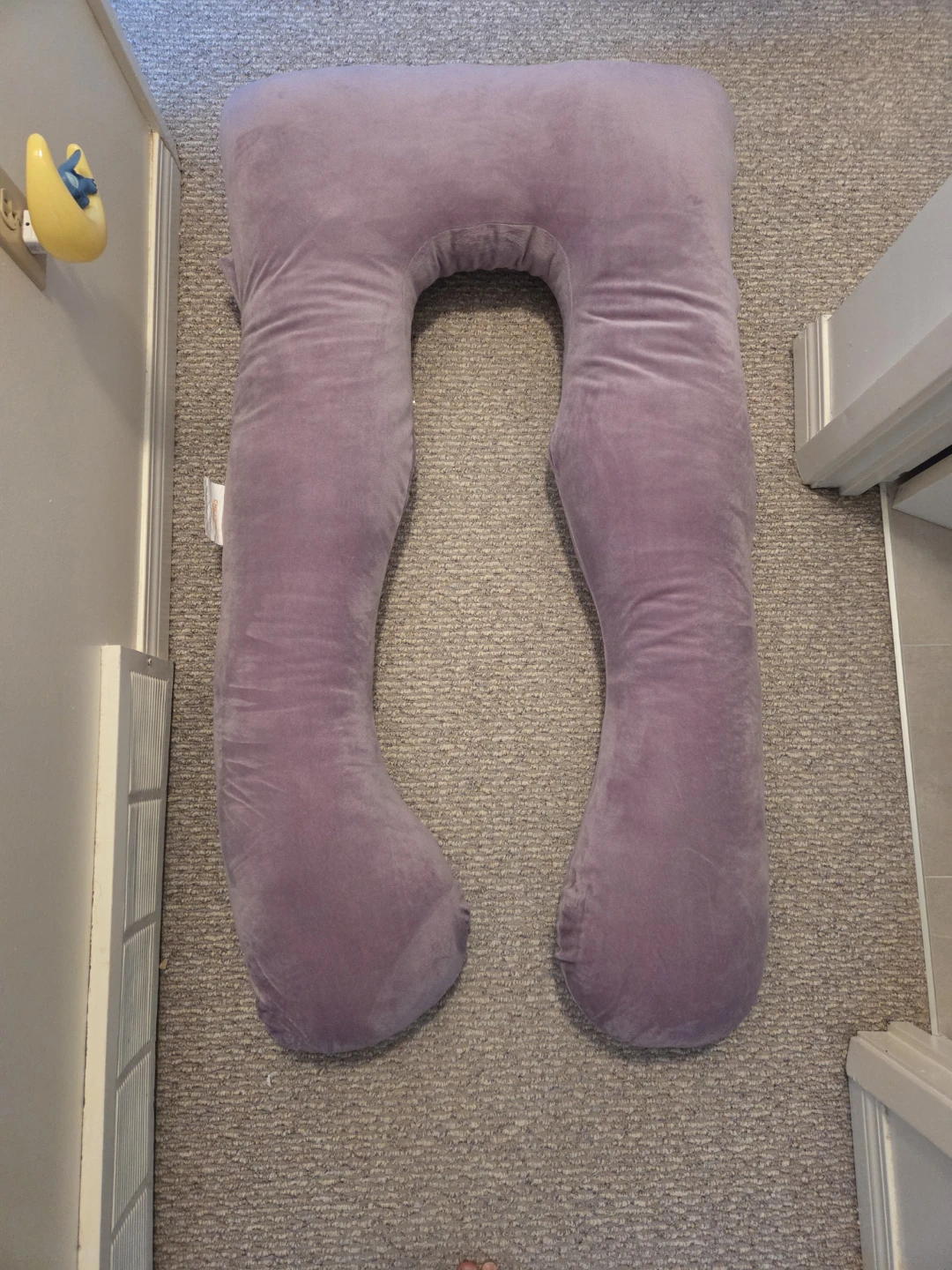 U-Shaped Pregnancy Pillow - Lavender