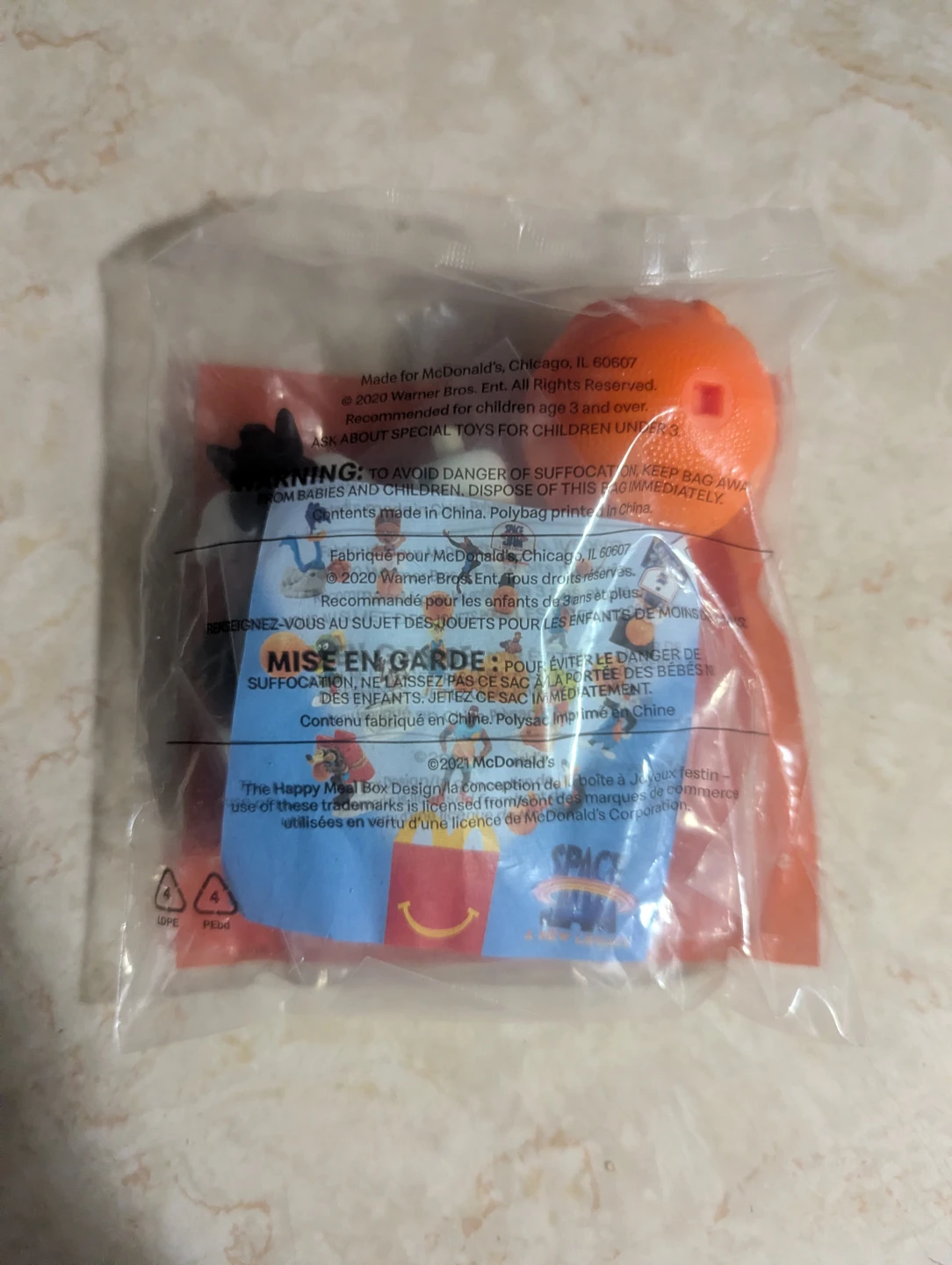 Sylvester Space Jam A New Legacy McDonald's Happy Meal Toy 2021 - photo 2